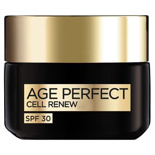 L'Oréal Paris Age Perfect Cell Renew Day Cream SPF30 50ml, UK version