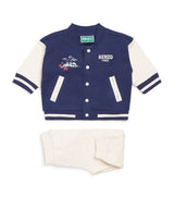 Harrods Kenzo Kids Cotton Bomber Jacket and Sweatpants Clothing Set (6 Months - 4 Years)- Buy online at McGrocer
