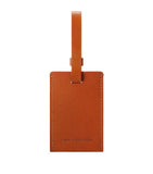 Carl Friedrik leather luggage tag - British product