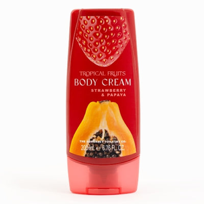 Tropische Früchte Erdbeer-Papaya-Körpercreme 200ml