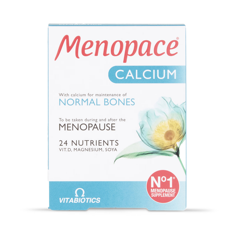 Vitabiotics Menopace Calcium Bone Health 30 Tablets (British brand)