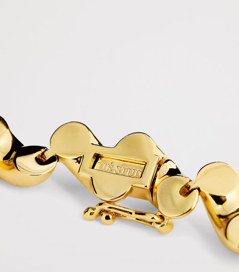 LIÉ STUDIO gold-plated Edith necklace 42cm, imported from the UK
