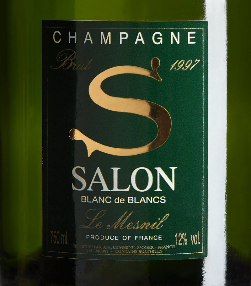 Salon Cuvee 'S' Le Mesnil Blanc de Blancs Brut 1997 champagne 75cl (British brand)