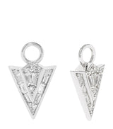 Harrods Annoushka White Gold and Diamond Flight Arrow Earring Drops- Buy online at McGrocer