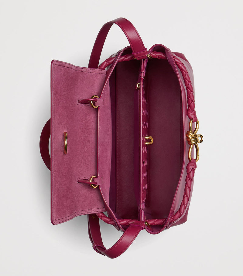 Bottega Veneta Ciao Ciao top-handle bag in calfskin leather, imported from the UK