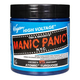 Manic Panic High Voltage Hair Dye Atomic Turquoise Semi Permanent Hair Colour 237ml