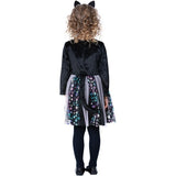 Smiffys cat costume dress and headband (British brand)
