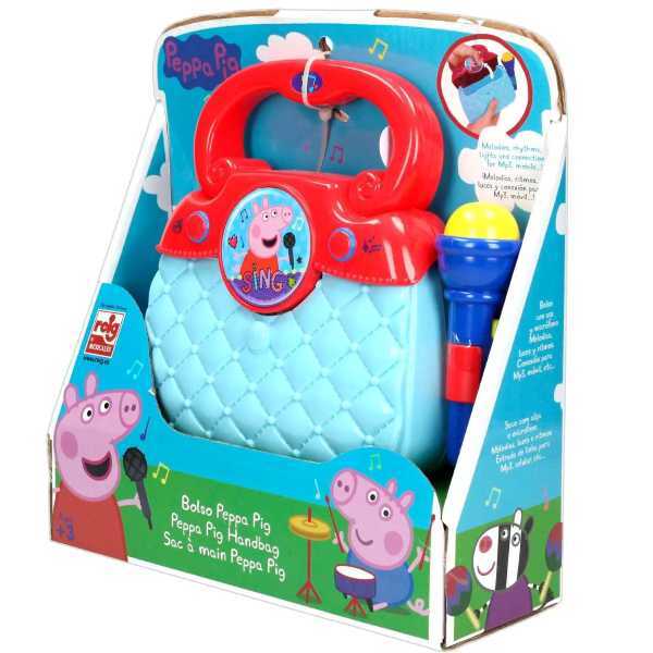 Reig Peppa Pig Glamour Bag with Microphone interactive toy, UK version