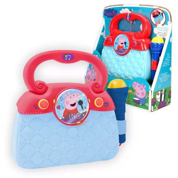 Reig Peppa Pig Glamour Bag with Microphone interactive toy, UK version
