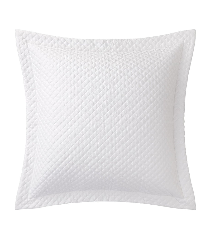 Ralph Lauren Home cotton argyle square pillowcase 65cm x 65cm, imported from the UK