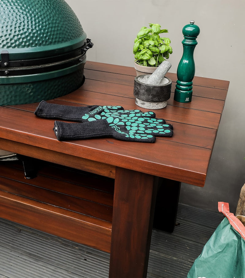Big Green Egg extra large mahogany egg table nest - British product