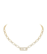 Harrods Messika Move Link Yellow Gold and Diamond Necklace (4.50ct)- Buy online at McGrocer