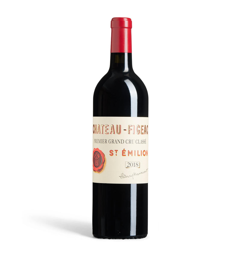 Château Figeac 2018 Bordeaux red wine 75cl - British product