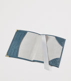 Aspinal of London leather croc-embossed passport cover - British product