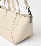 Brunello Cucinelli mini calfskin BC Duo tote bag, imported from the UK