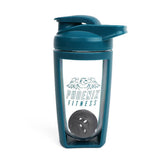 Superdrug Phoenix Fitness Protein Shaker Teal 700ml- Buy online at McGrocer