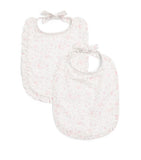 Marie-Chantal Pima cotton floral bibs set of 2 (British brand)