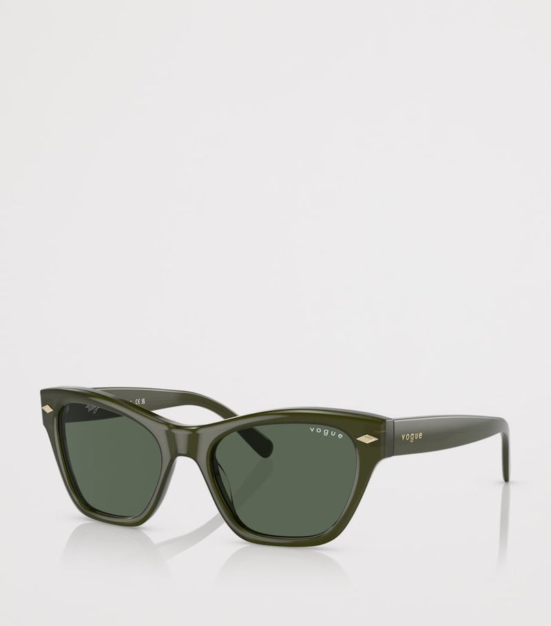 Vogue cat eye acetate sunglasses (British brand)