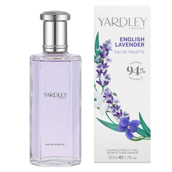 Yardley London English lavender floral eau de toilette 50ml (British brand)