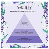 Yardley London English lavender floral eau de toilette 50ml (British brand)
