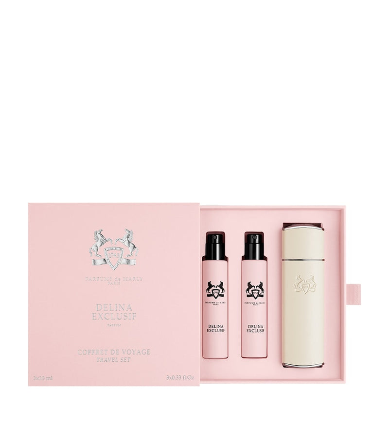 Parfums de Marly Delina Exclusif travel set 3x10ml, imported from the UK