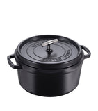 Staub Buster Punch cocotte 28cm steel knob - British product