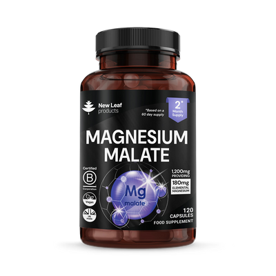 Holland & Barrett Magnesium Malate Dietary Supplement 120 Capsules- Buy online at McGrocer