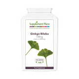 Holland & Barrett Supplement Place Ginkgo Biloba 120mg Equivalent to 6,000mg 120 Capsules- Buy online at McGrocer