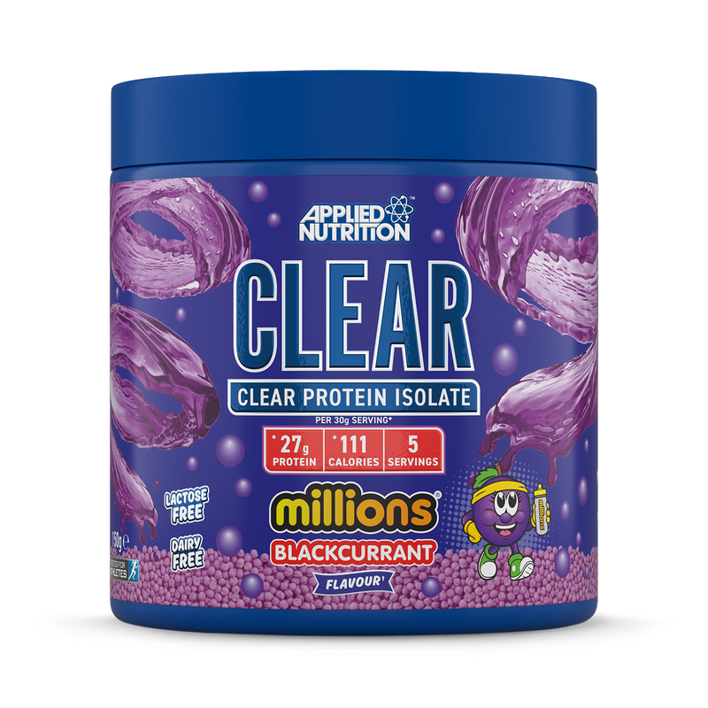Applied Nutrition protein isolate Blackcurrant 150g, imported from the UK