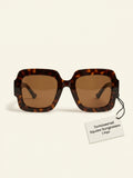 Gucci square-frame acetate sunglasses tortoiseshell (British brand)