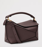 LOEWE small leather Puzzle Edge top-handle bag (British brand)