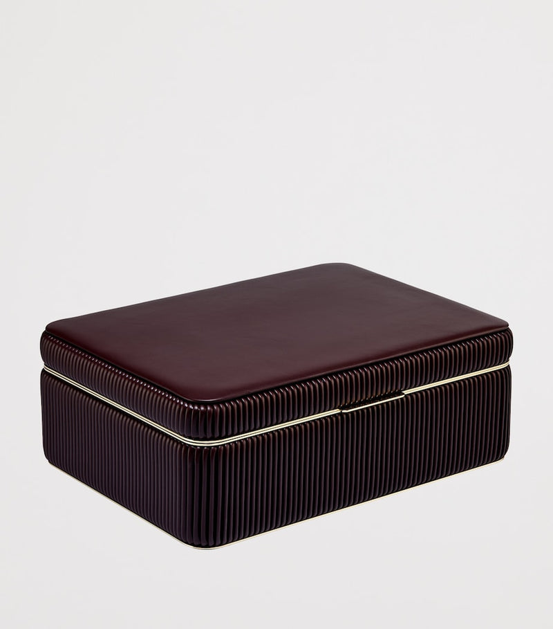WOLF Large Bella jewellery box - British product