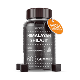 Holland & Barrett SuperSelf Himalayan Shilajit with Ashwagandha & Turmeric Pineapple Flavour Gummies 60 Count- Buy online at McGrocer