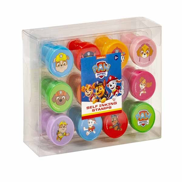 Totum Paw Patrol self inking stamps, UK version