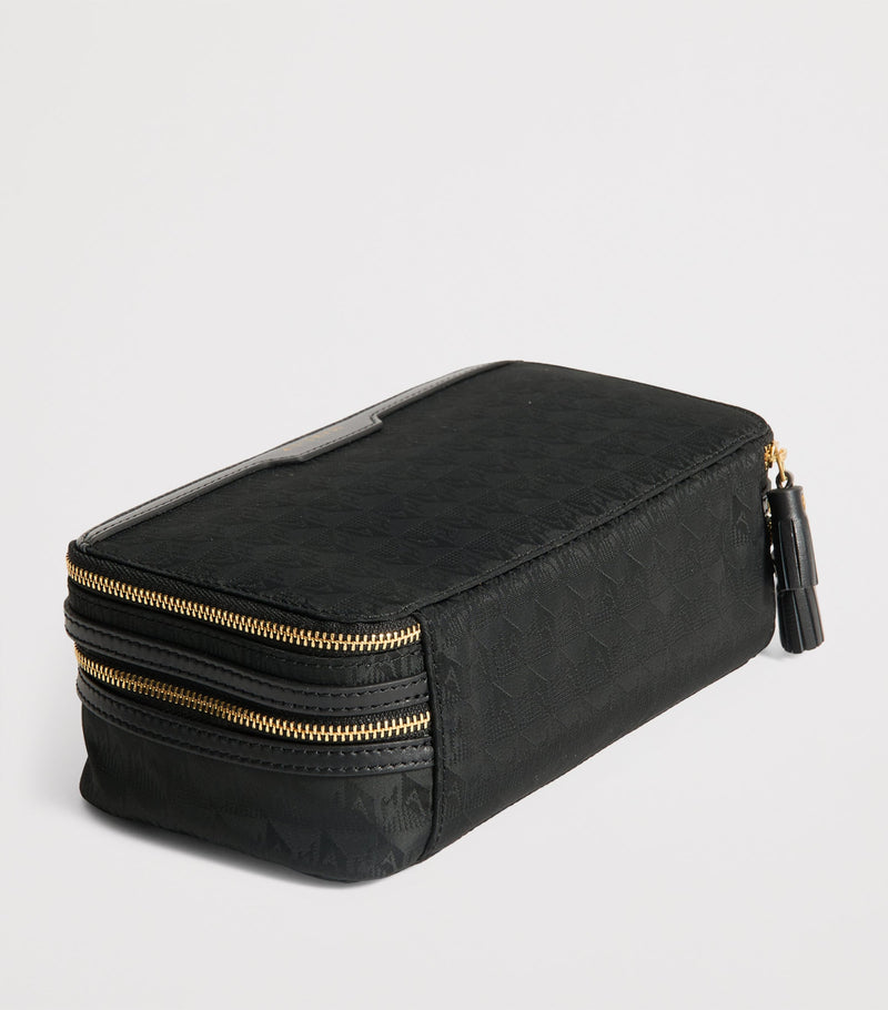 Anya Hindmarch Jacquard Logo Make-Up Pouch - British product