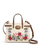 Harrods Valentino Garavani Small Floral Jacquard Antibes Tote Bag- Buy online at McGrocer
