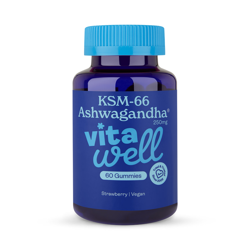 Vitawell Ashwagandha KSM-66 gummies 60s - British product