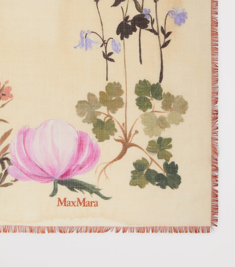 Max Mara silk printed scarf (British brand)