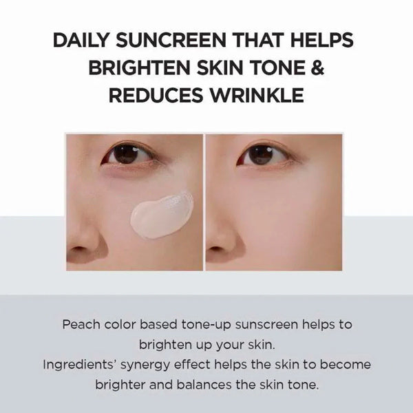 SKIN1004 tone brightening sunscreen 50ml, imported from the UK