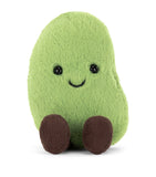 Jellycat plush toy Soyella Edamame Bean 13cm, imported from the UK