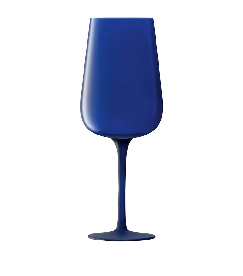 LSA International Arc Contrast flute glasses set 280ml, UK version