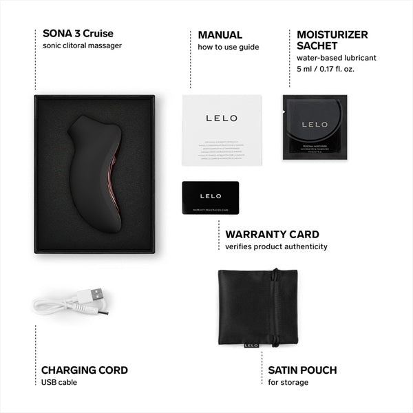 LELO clitoral massager Sona 3 Cruise, imported from the UK