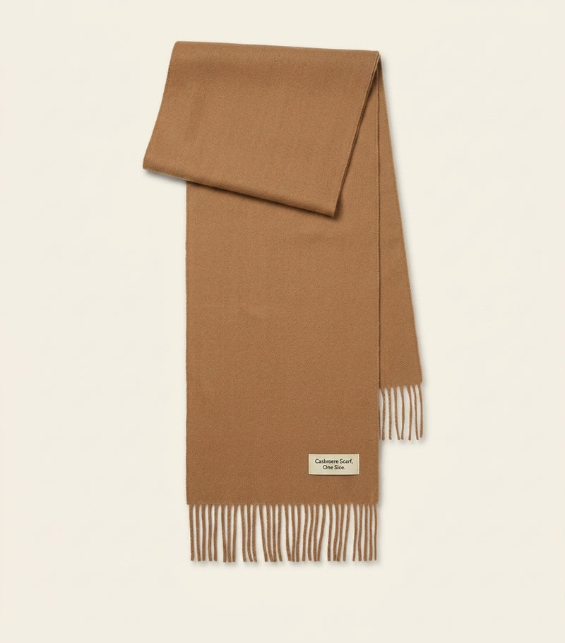 Burberry cashmere check scarf (British brand)