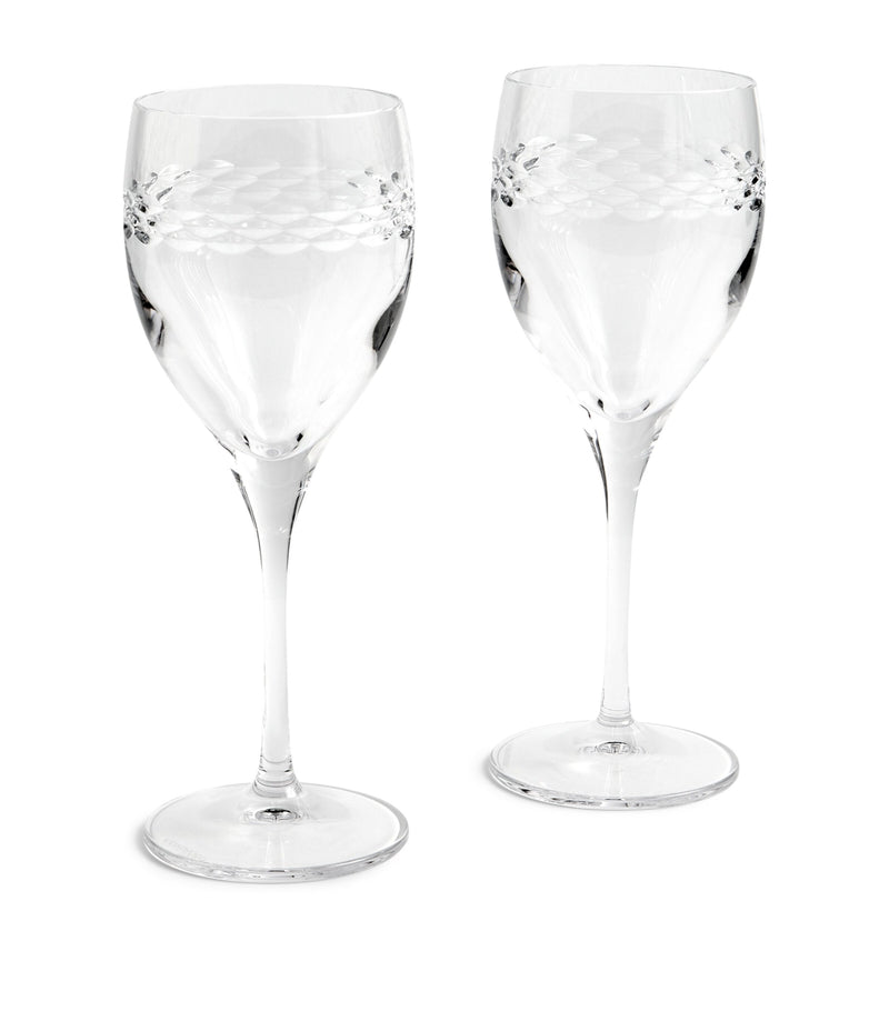 Wedgwood Neo wine glasses set of 2, 280ml each (British brand)