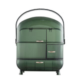 Superdrug Livingandhome Makeup Cosmetic Organizer Green Storage Box- Buy online at McGrocer