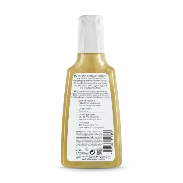 Rausch Shampoo Egg Oil 200ml, imported from the UK