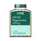 Holland & Barrett Holland & Barrett Oil of Peppermint 120 Capsules- Buy online at McGrocer