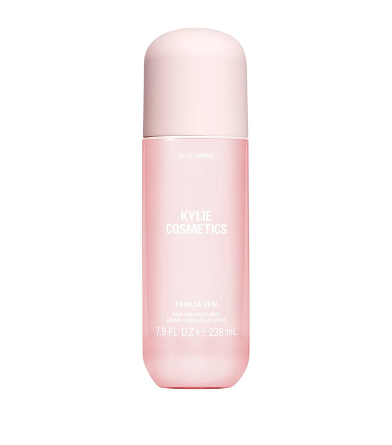 Kylie Cosmetics Hair and Body Mist Vanilla Dew 236ml, imported from the UK