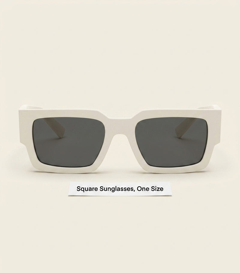 Prada acetate rectangular sunglasses (British brand)