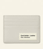 Burberry Check card holder with calf leather trim (British brand)